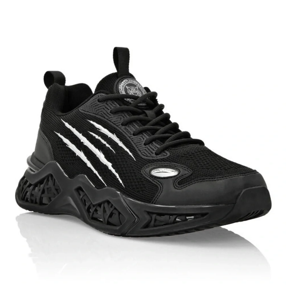 Philipp Plein Runner Tiger Scratch Sneakers